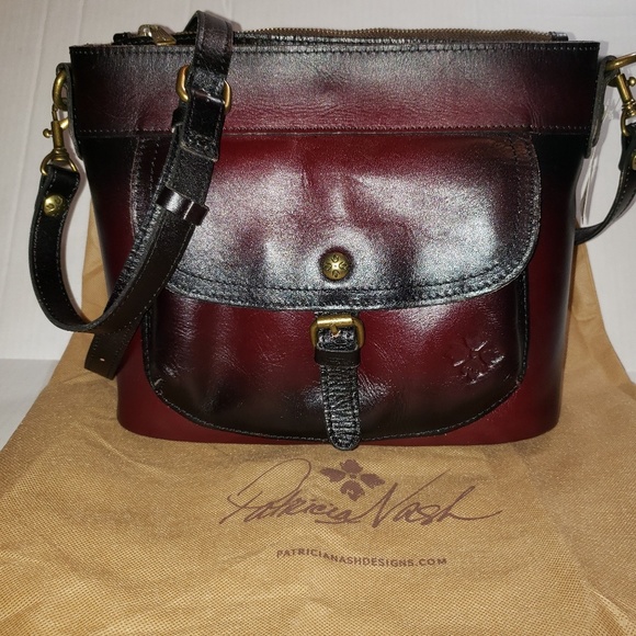 patricia nash tuscania leather shoulder bag